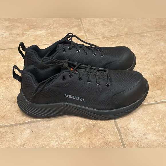 Merrell women’s Work Moab Flight Carbon Flight
Steel Toe Low Top Shoes - Picture 5 of 13